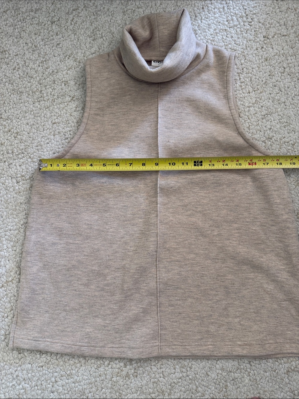 OGL brand 2 piece sleeveless turtleneck and wide legged knit pants, Size L - Picture 4 of 14